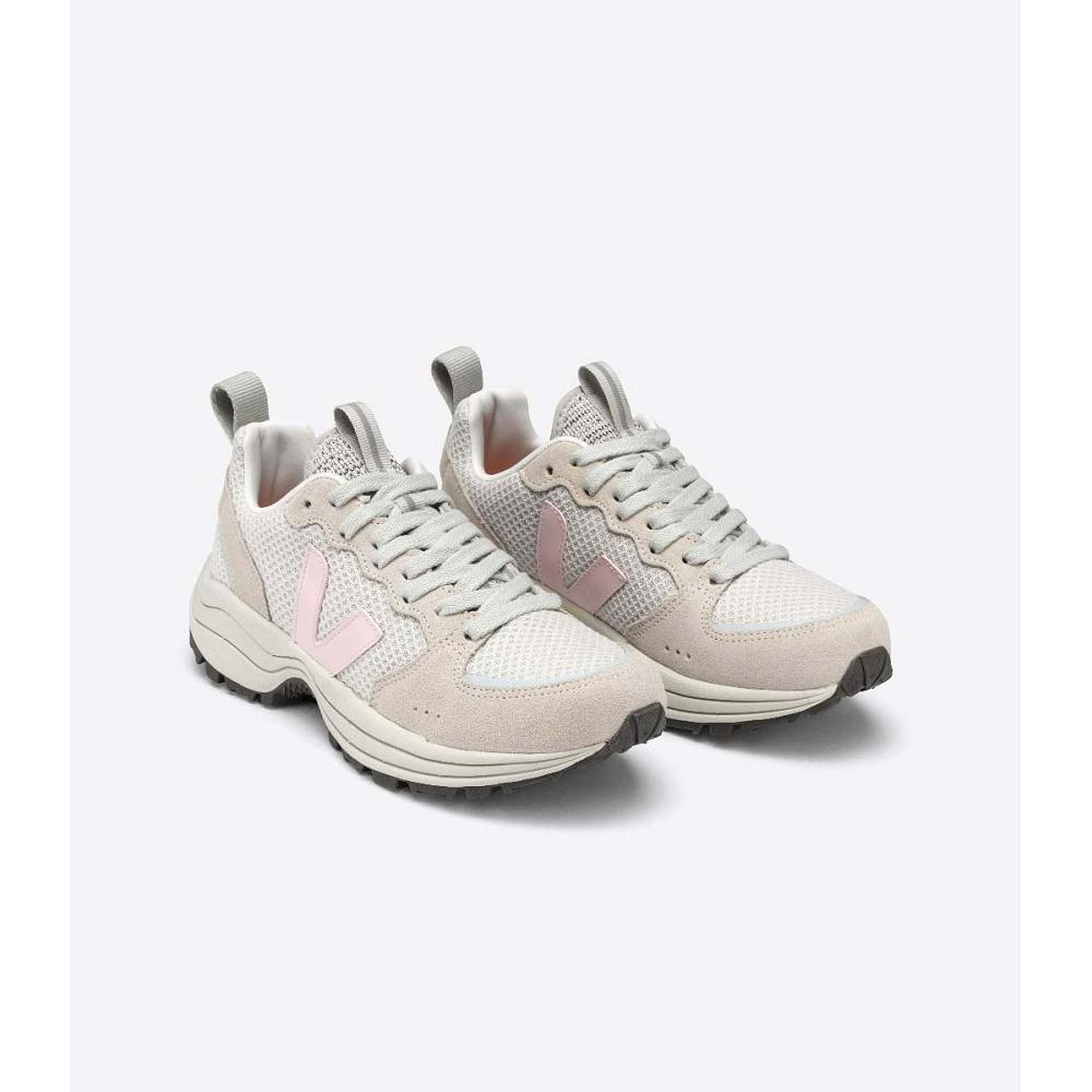 Veja VENTURI HEXAMESH Loopschoenen Dames White/Pink | BE 442DFM